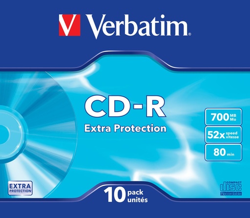 [43415/10] CDR EXTRA PROTECTION 700MB CF.10  S
