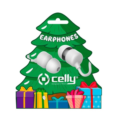 [XMASEARTREEWH] IN-EAR STEREO EARPHONEX 3.5MM XMAS