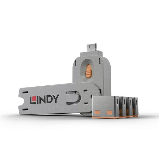 [40453] SERRATURE PER PORTE USB ARANCIONI