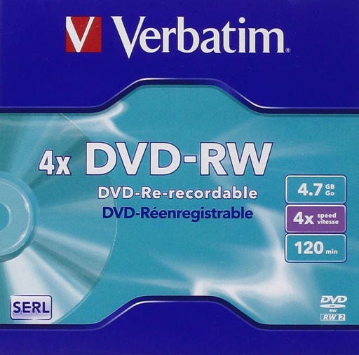 [43285/5] DVD-RW  4.7 GB  4X     CONF.5     S
