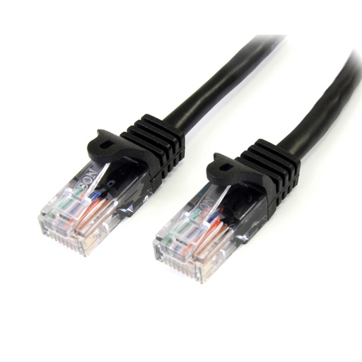 [45PAT1MBK] CAVO DI RETE CAT 5E - 1M  NERO