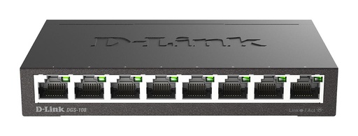 [DGS-108] SWITCH 8 PORTE GIGA 10/100/1000 M