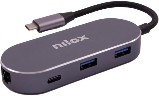 [NXDSUSBC02] MINI DOCKING STAT HDMI 3USB  PD ETH