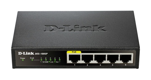 [DES-1005P] 5-PORT 10/100MBPS FAST ETHE SWITCH